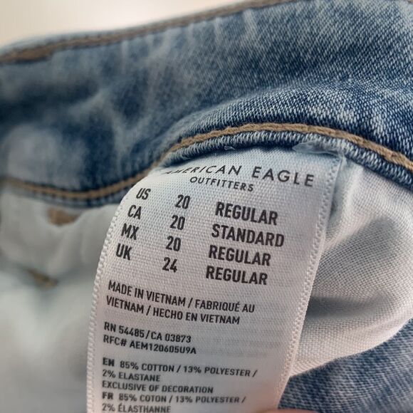 American Eagle super hi rise jegging size 20 - Picture 5 of 6